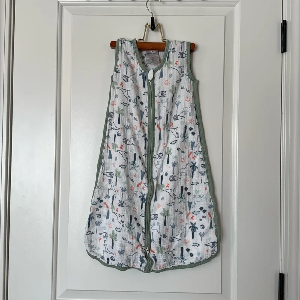 Aden and Anais Muslin Dino Sleep Sack M lightweight